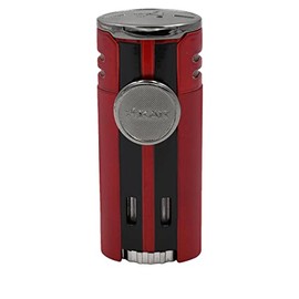 XIKAR® HP4 Quad-jet Flame Lighter Red