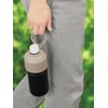 Kakusee LL-07 Plastic Bottle Holder, Vacuum Double Stainless Steel, 16.9