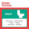 Master Plumber 211FK, Toilet Tank Repair Kit 10", Coast Type