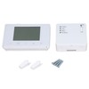 Wireless Indoor Thermostat RF 8 Receivers Control Programmable Remote Temperature