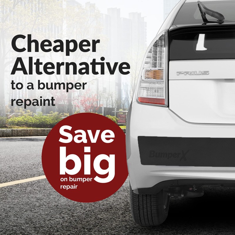 Car Rear Bumper Guard, DIY Peel & Stick On Car