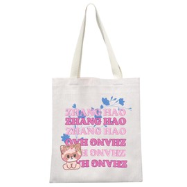 MEIKIUP K-Pop Zerobase1 Tote Bag Korean ZH Fans Gifts K-Pop Music Lover Gift K-Pop ZB1 Merchandise Concert Merch (CA ZH TB)