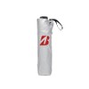 Bridgestone UM2403SR Folding Silver Umbrella, Silver/Red, 2024 Model