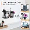 FUNKYLEE Hair Tool Organizer - Hair Dryer Holder, 3 in