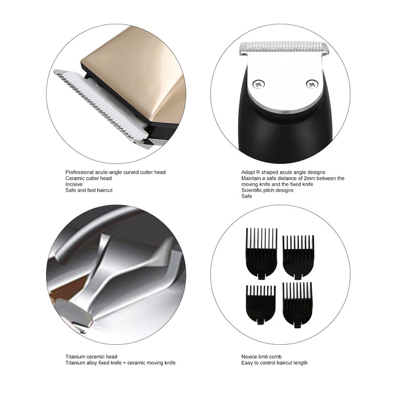 Professional USB Charging Electric Hair Clipper Hair Trimmer Cutting Machine