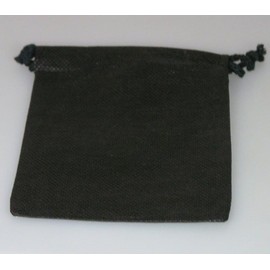 1 Black, 10X14 cm Polypropylene Wand/Bag Drawstring Bag