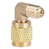 GLOGLOW Air Conditioning Adapter, R410 Male Thread 1/4 to Female