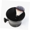 Healvian 1set Beard Grooming Kit Nylon Brush and Soap Bowl