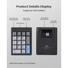 Wireless Mechanical Number Pad, Bluetooth 5.0&2.4G Wireless Dual Mode Hot