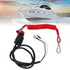 Outboard Engine Kill Switch ABS Waterproof Telescopic 75mm Marine Motor