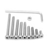 Yuhtech 440PCS Bolts and Nuts Set M3 Stainless Steel Hex