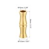 PATIKIL 15.5x54mm Solid Brass Lamp Neck, 2 Pack Threaded Turned