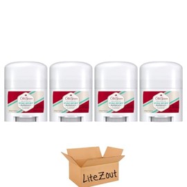 Deodorant Invisible Solid Trial Size, 0.5oz, (4 pack), by Litezout