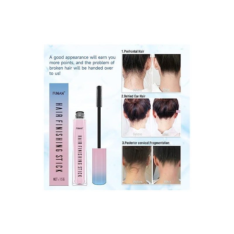 SUOFEIYA Hair Finishing Stick - Tame Flyaways Effortlessly