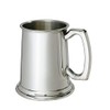Wentworth Pewter - Half Pint Standard Plain Pewter Tankard, Beer