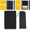 RV Door Window Shade Cover Foldable Privacy Blackout Shade for