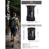 IDRYBAG Waterproof Backpack Dry Bag 20L/30L/40L, Floating Dry Backpack Waterproof