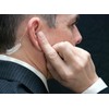 Btanadi Spy Earpiece Secret-Service-Costume, Fake Earpiece for Men-in-Costume-Black/FBI/Secret Agent/MIB/Secret Service/Security
