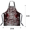 BGBDEIA Grunge Splash Space Apron Adjustable Neck Bib Apron for