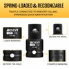 BOEN 10-Piece Impact Socket Adapter and Reducer Set, Standard SAE