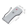 Handheld Needle Detector Magnetic Detective Vibration Sound Alarm High Accuracy