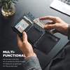 VULKIT Mens Wallet Credit Card Holder Pop up Card Case