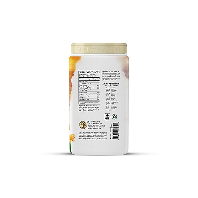 Sunwarrior Classic Plus (750g) Natural