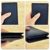 LEEXTON Men's Large Capacity Wallet - Genuine Leather Waiter's Wallet