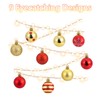 Christmas Tree Baubles - 50 Pcs Christmas Tree Decoration Ornaments
