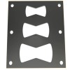 3DEXCEL Router Jig Template For Bowtie Inlay Wood Working /