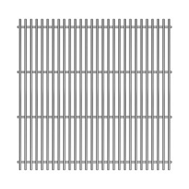 Votenli Full Size Stainless Steel Cooking Grates for Weber Genesis II Replacement Parts, 66801 Grid Replace for Genesis II 200 & II LX 240,E-210, II LX E-240, II LX S-240, 60004001,18 7/8" x19 7/8"