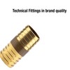 Gardena 7183 Brass Repair Tubes 32 mm (1 1/4) Hose