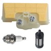 Hippotech Air Filter Spark Plug and Fuel Filter for Stihl