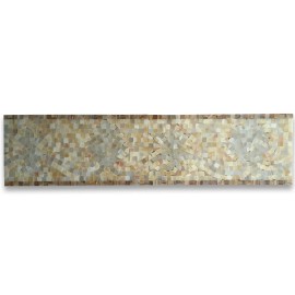 Stone Center Online B0058P Marble Mosaic Border Listello Tile Possesion Onyx 5.9x12 Polished
