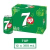 PepsiCo 7UP Soft Drink, 355 mL/12 fl. oz., Cans, 12