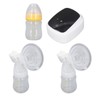 Electric Double Breastfeeding Pump 5 Levels Suction Less Noise Rechargeable
