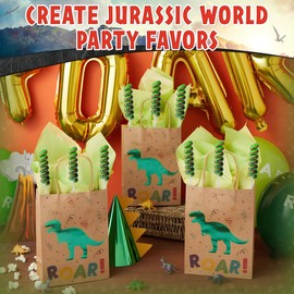 Jurassic World Lollipops Swirl 20pk- Jurassic World Candy For Dinosaur Party Favors & Jurassic World Party Favors - Dinosaur Candy & Dinosaur Lollipops - Dinosaur Birthday Decorations