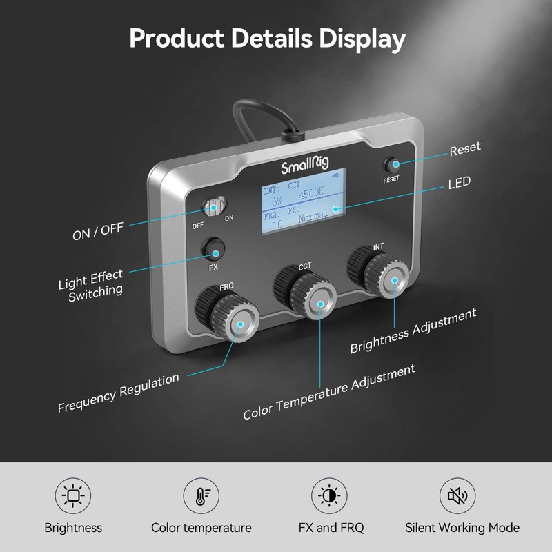 SmallRig RC 350 / RC 450 COB LED Video Light