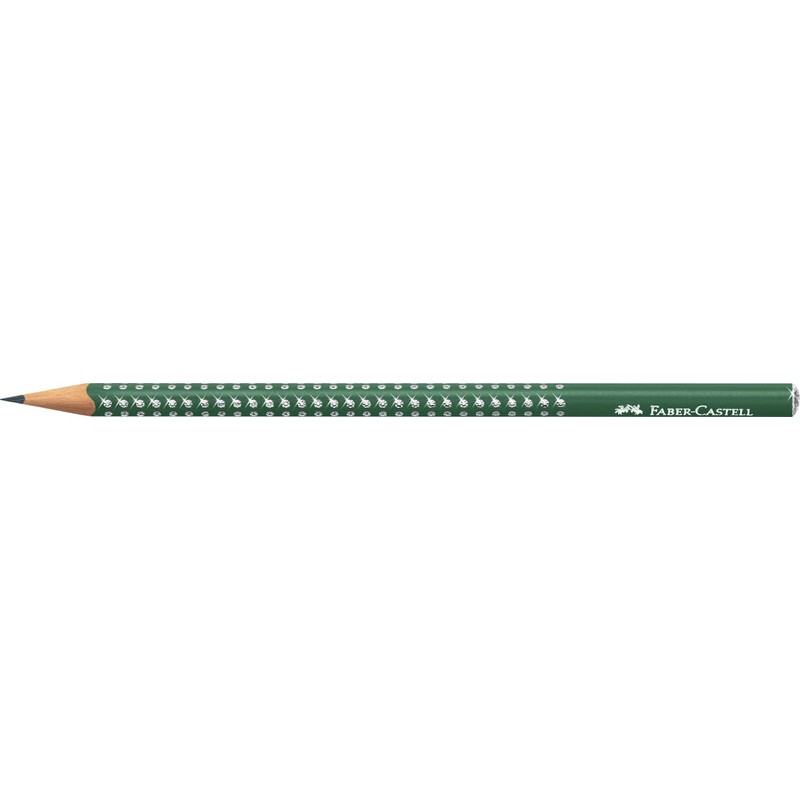 Faber-Castell Sparkle Graphite Pencil - Forest Green