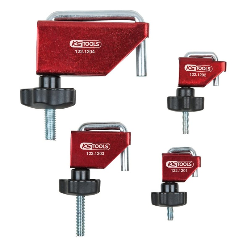 KS Tools 122.1200 Hose clamp set, 4 pcs