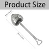 Stainless Steel Tea Strainer Stainless Steel - Heart-Shaped Tea Strainer