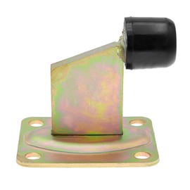 Skelang Gate End Stop Floor, Sliding Gate Stop with Base, Heavy Duty Gate Stopper Mount for Sliding Driveway Gate, Swing Door, Rolling Gate, 1 Pcs