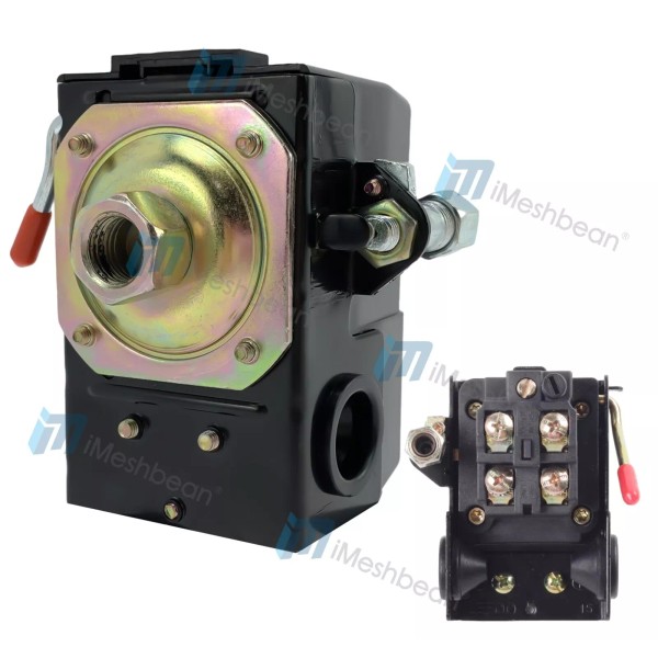 iMeshbean 90-125 psi Air Compressor Pressure Switch Control Valve w/
