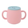 Silicone Toddler Cup Drop Proof Portable Baby Training Cup with