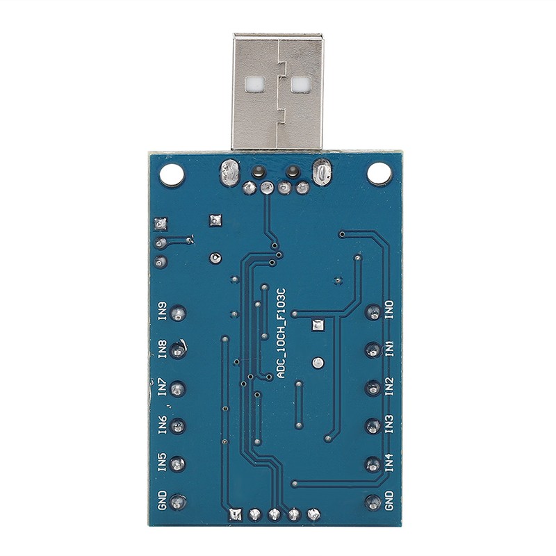 USB Interface 10 Channel 12Bit AD Sampling Data Acquisition STM32