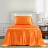 GOLAL Satin Sheets Twin XL Size - 3 Pieces Luxury