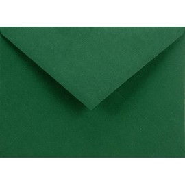 Netuno 500 Dark Green Envelopes DIN C6 114 x 162 mm 115 g Sirio Colour Foglia Paper Envelopes for Wedding Birthday Christening Christmas Invitation Cards Birthday Cards Christmas Cards