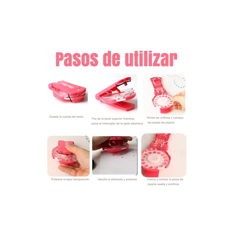 Kit de Cabello para Niñas con 360 Gemas -Brillos para