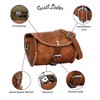 Gusti Rudi A. Bicycle Bag Leather Handlebar Bag Saddle Bag