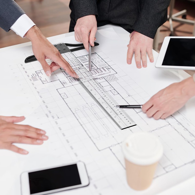 ULTECHNOVO T Square -18 Inch/ 45cm T Ruler, T-Square Plastic